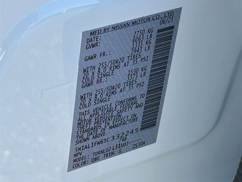 New 2026 INFINITI QX60 Sport w/ Dark Cargo Package image 36