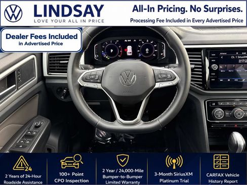 Used 2023 Volkswagen Atlas SE w/ Panoramic Sunroof Package AWD/4WD image 14