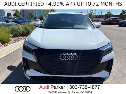 Used 2024 Audi Q4 e-tron Premium Plus w/ Premium Plus AWD/4WD image 2