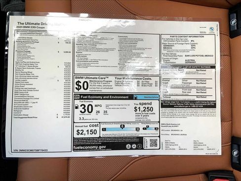 New 2025 BMW 230i Coupe w/ Premium Package image 20