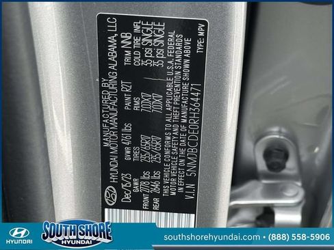 Certified 2024 Hyundai Tucson SEL AWD/4WD image 21