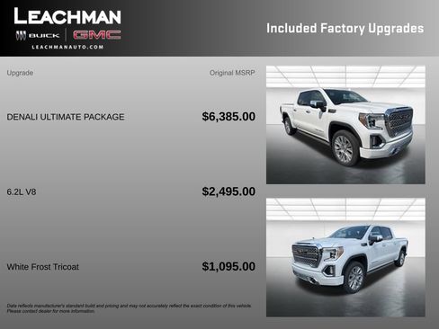 Certified 2021 GMC Sierra 1500 Denali w/ Denali Ultimate Package AWD/4WD image 11