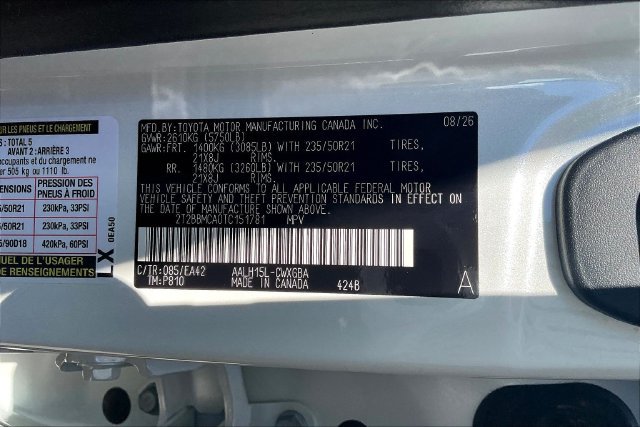 New 2026 Lexus RX 350h w/ Accessory Package (K3) AWD/4WD image 14