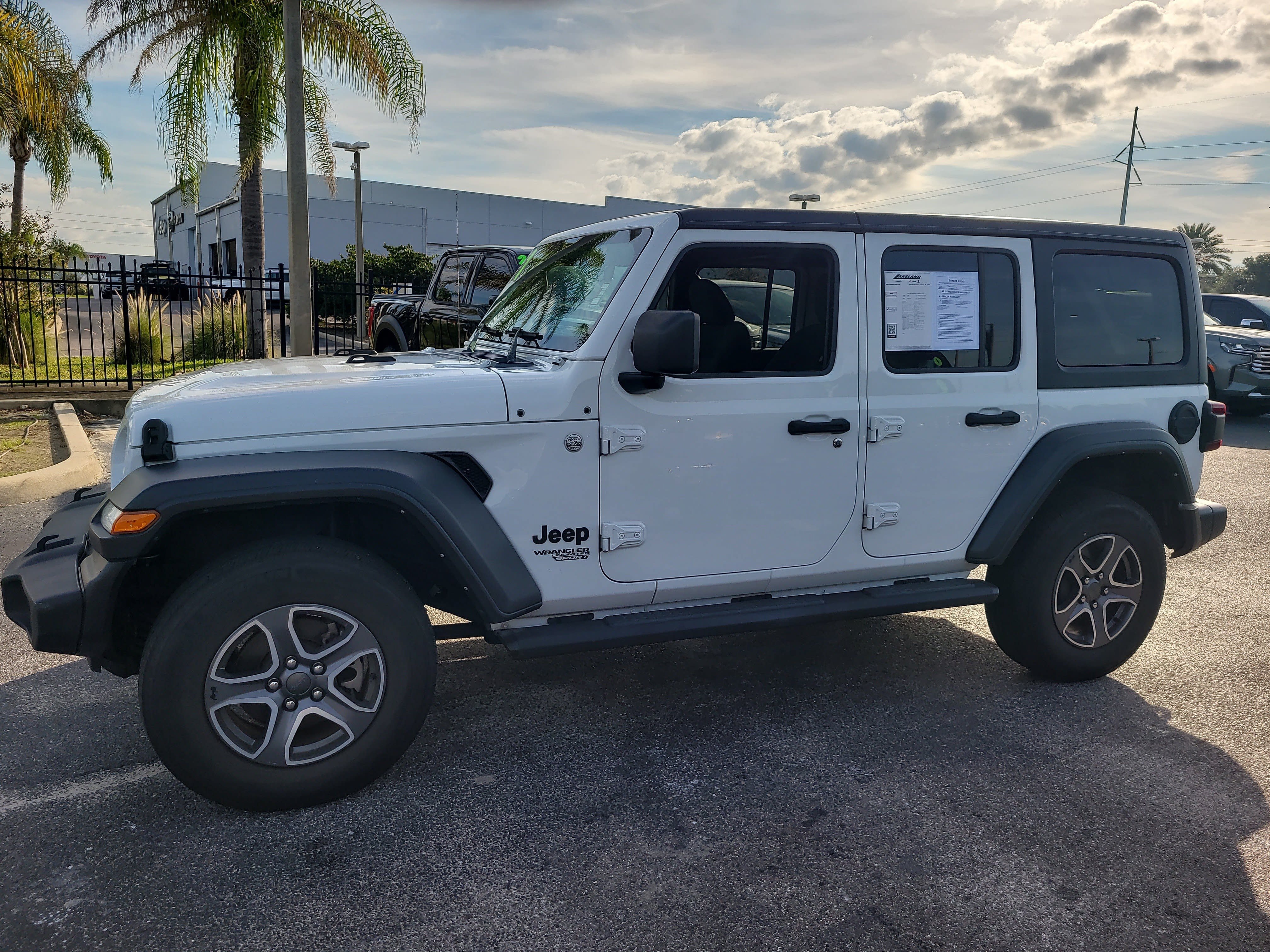 Used 2021 Jeep Wrangler Unlimited Sport AWD/4WD image 7