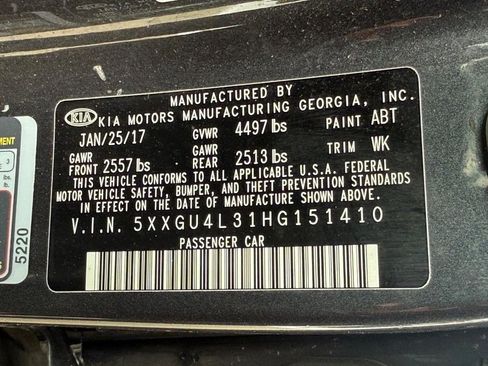 Used 2017 Kia Optima EX w/ Premium Package image 25