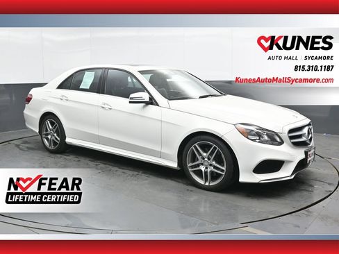 Used 2016 Mercedes-Benz E 350 4MATIC Sedan image 1