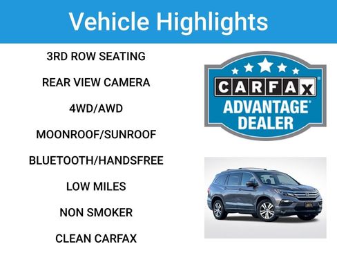 Used 2016 Honda Pilot EX-L image 2