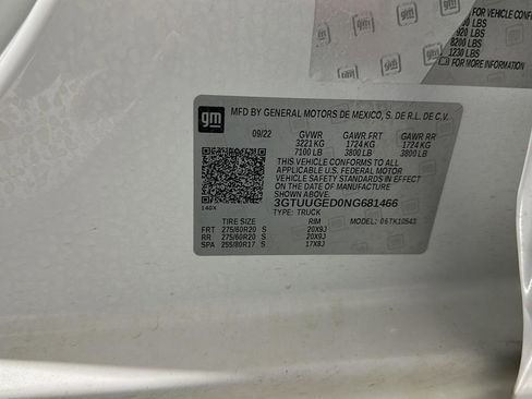 Used 2022 GMC Sierra 1500 Denali w/ Technology Package image 31