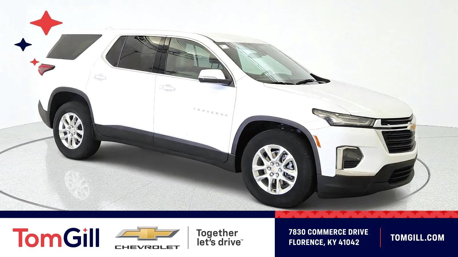 Used 2023 Chevrolet Traverse LS w/ Safety Package AWD/4WD image 1