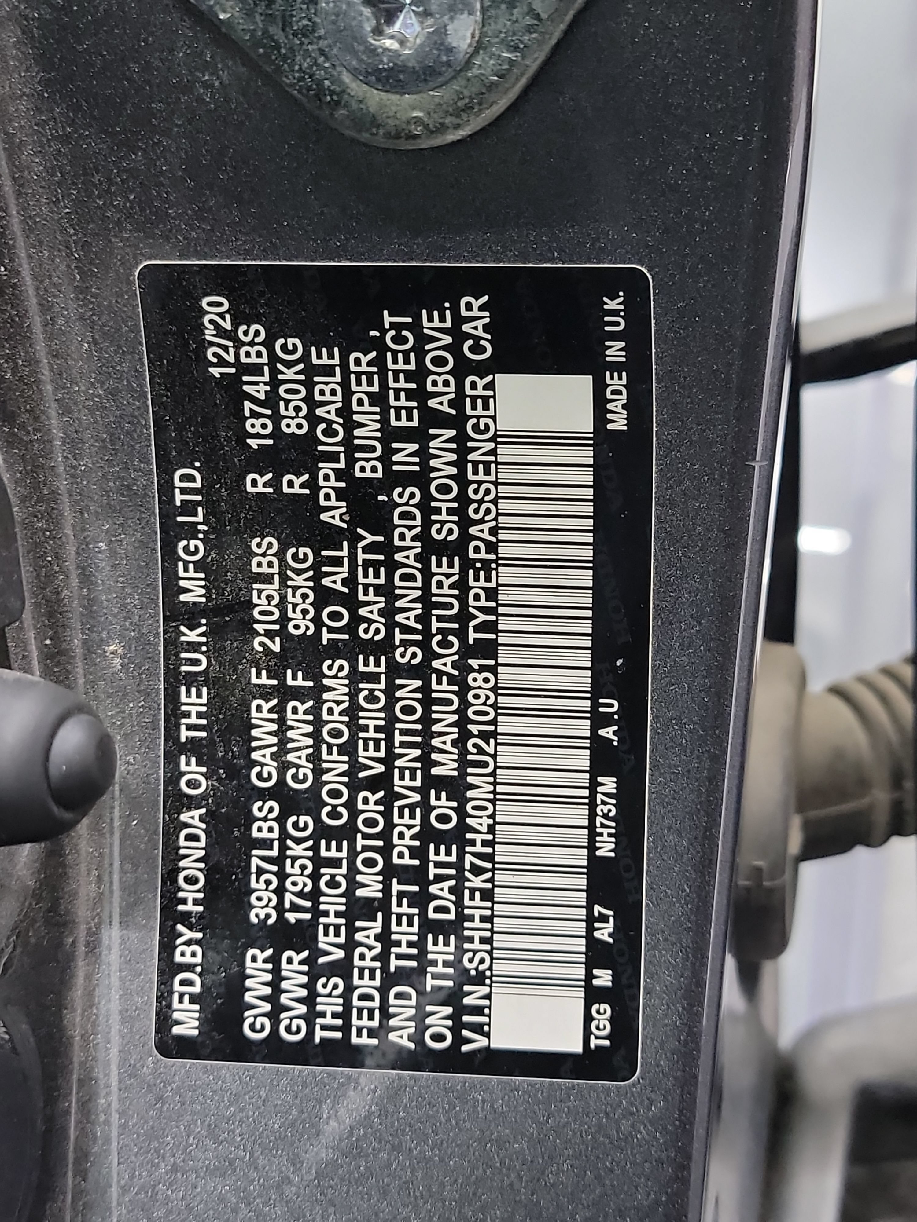 Used 2021 Honda Civic Sport image 32