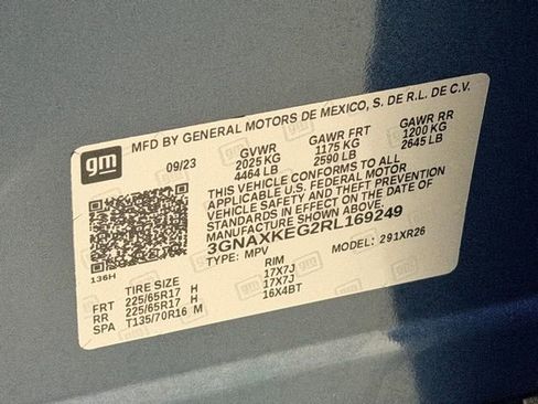 Used 2024 Chevrolet Equinox LT w/ LPO, Floor Liner Package image 22