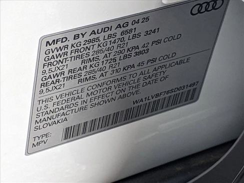 New 2025 Audi Q7 Premium Plus image 18