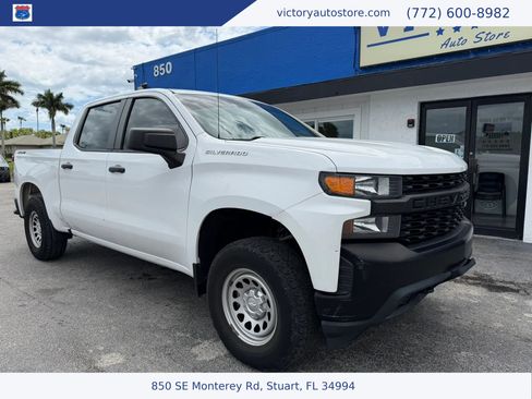 Used 2019 Chevrolet Silverado 1500 W/T w/ WT Fleet Convenience Package AWD/4WD image 1