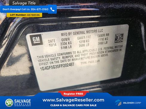 Used 2015 Buick LaCrosse Premium w/ Ultra Luxury Package image 16