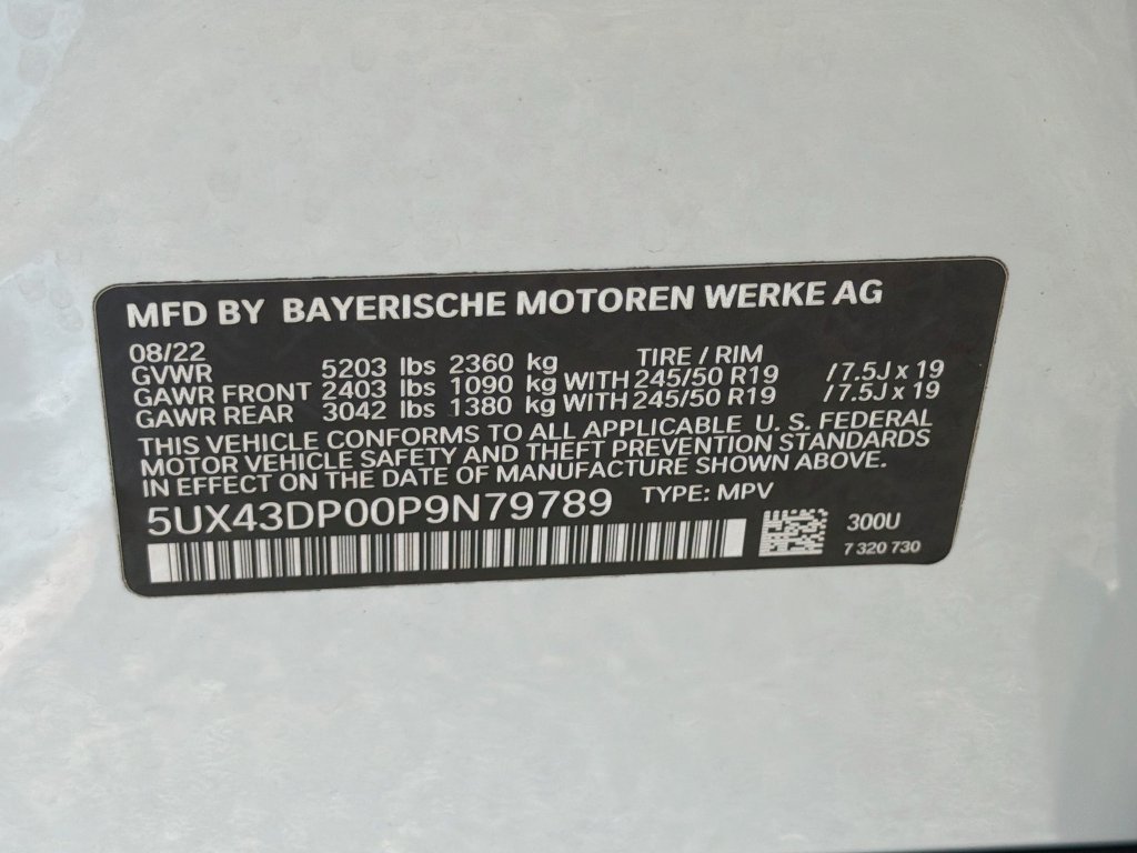 Used 2023 BMW X3 sDrive30i w/ Premium Package RWD image 45