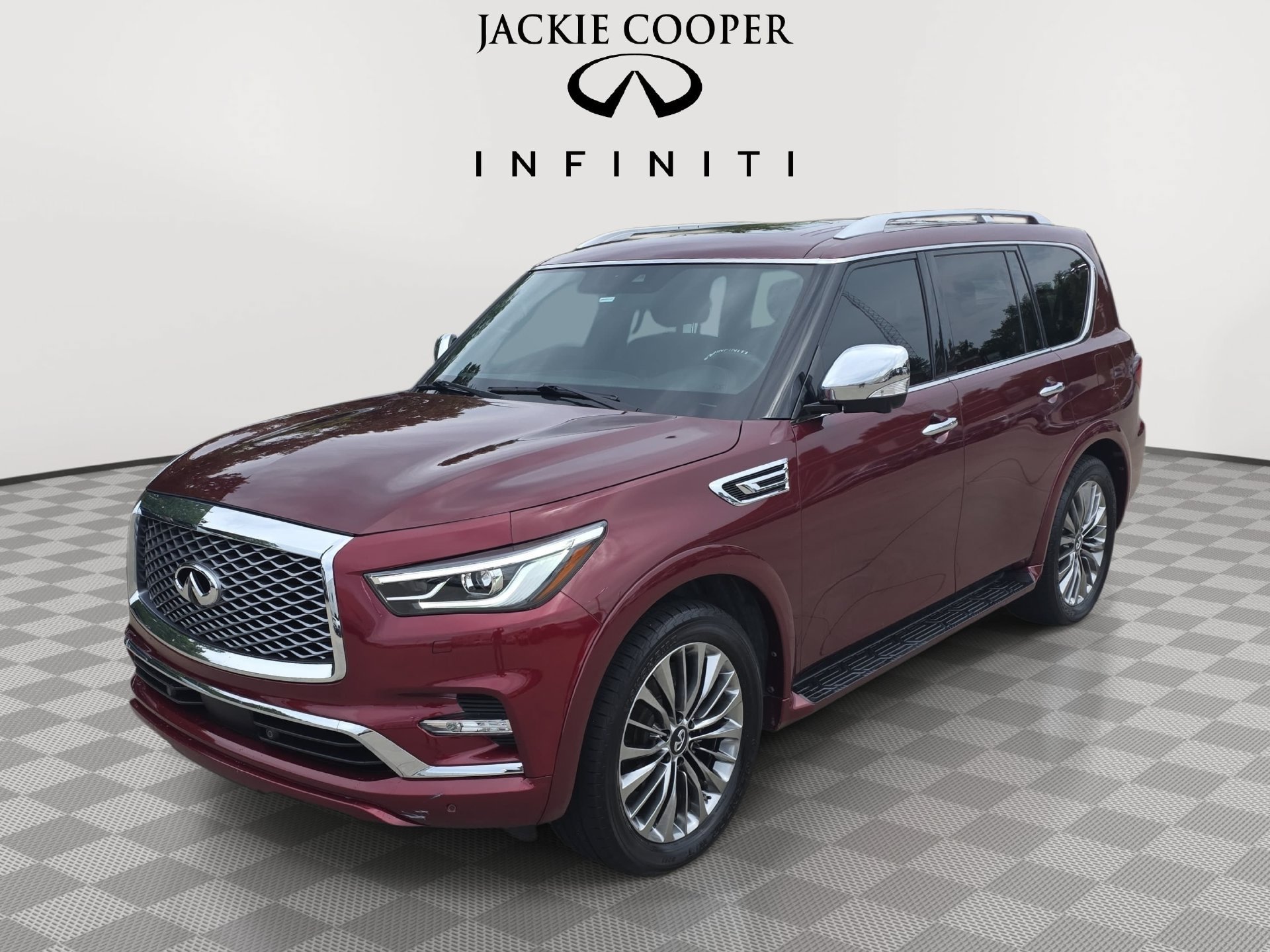 Used 2021 INFINITI QX80 Sensory w/ All-Season Package AWD/4WD image 1
