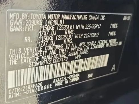 Used 2020 Toyota RAV4 XLE FWD image 53