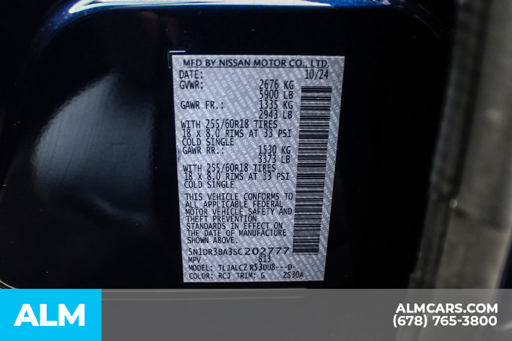 Used 2025 Nissan Pathfinder SV FWD image 38
