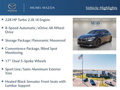 Used 2022 BMW 228i xDrive Gran Coupe AWD/4WD image 2