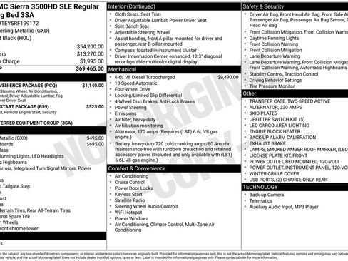 Used 2024 GMC Sierra 3500 SLE w/ SLE Convenience Package AWD/4WD image 41
