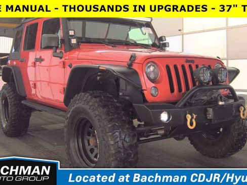Used 2016 Jeep Wrangler Unlimited Rubicon w/ Connectivity Group image 1