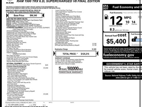 Used 2024 RAM 1500 TRX image 3