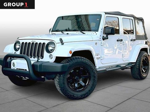 Used 2016 Jeep Wrangler Unlimited Sahara w/ Max Tow Package image 1