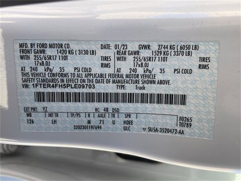 Used 2023 Ford Ranger XLT w/ Equipment Group 301A Mid image 33