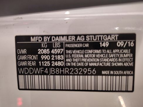 Certified 2017 Mercedes-Benz C 300 C 300 w/ Premium 3 Package image 18