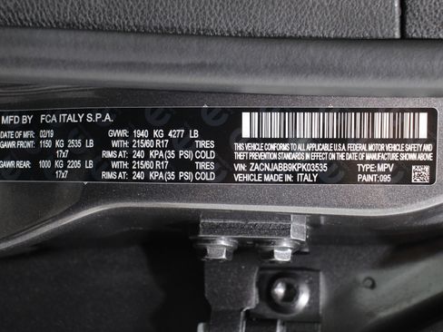 Used 2019 Jeep Renegade Latitude w/ Popular Equipment Group image 38