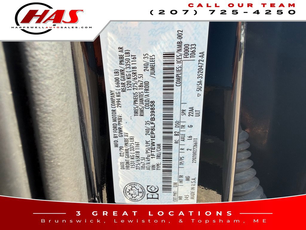 Used 2020 Ford F150 XLT w/ XTR Package AWD/4WD image 17