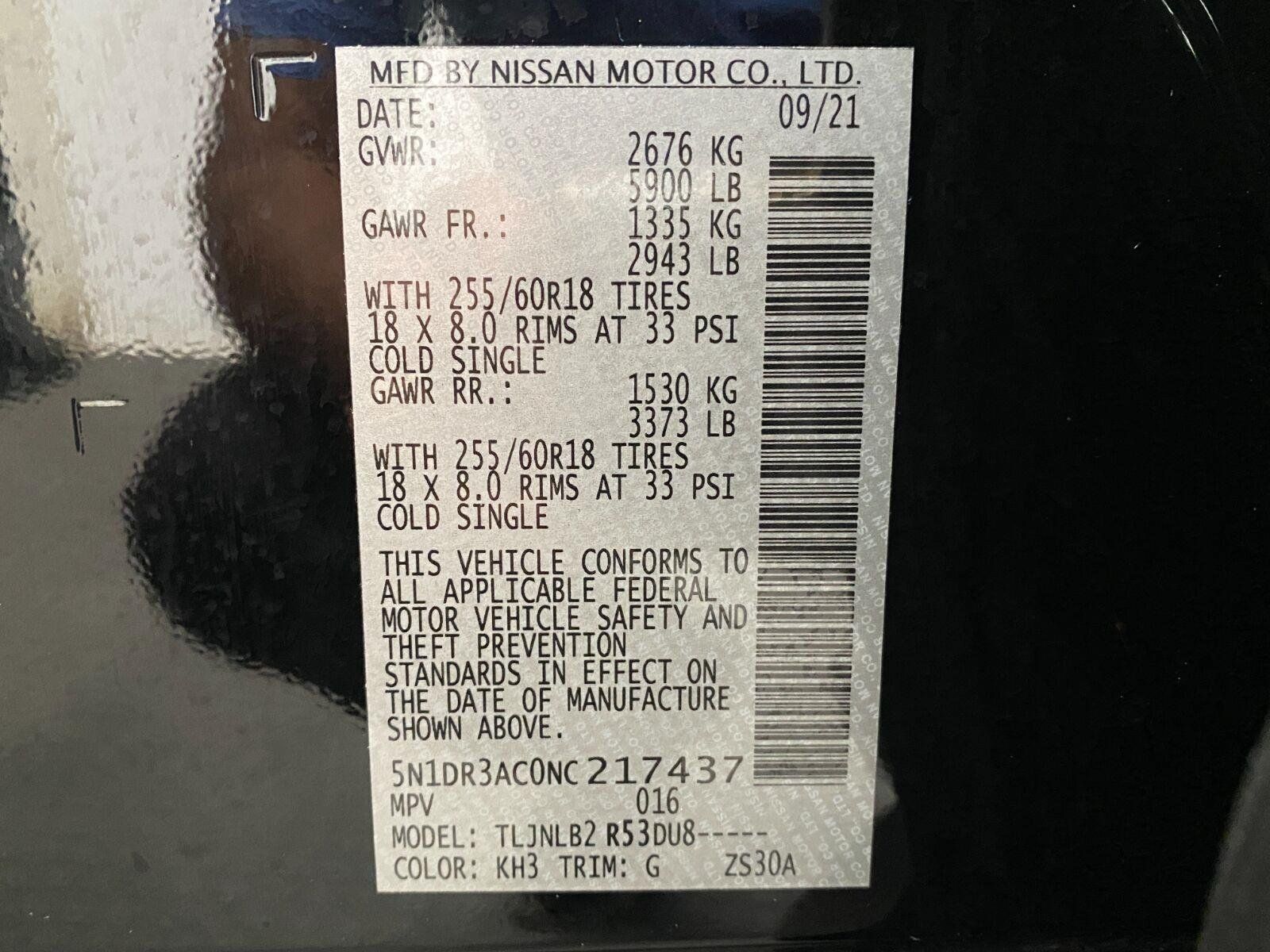 Used 2022 Nissan Pathfinder S AWD/4WD image 29