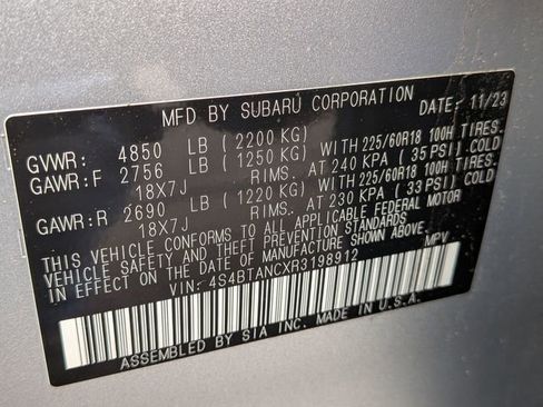 Used 2024 Subaru Outback Limited AWD/4WD image 39