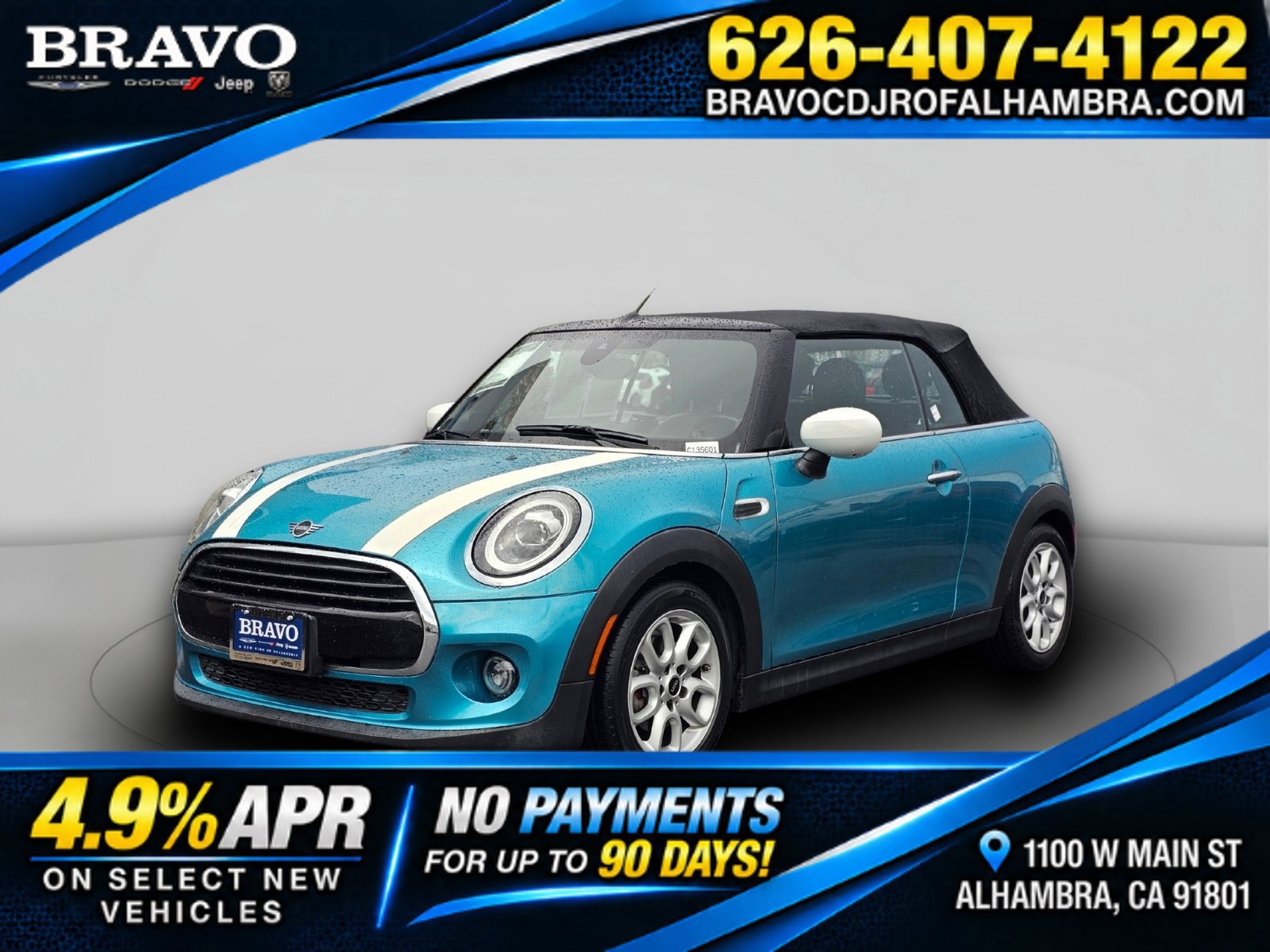 Used 2020 MINI Cooper Convertible FWD image 1