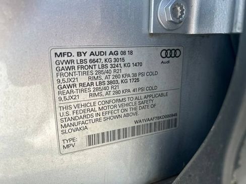 Used 2019 Audi Q7 3.0T Prestige w/ Prestige Package AWD/4WD image 23