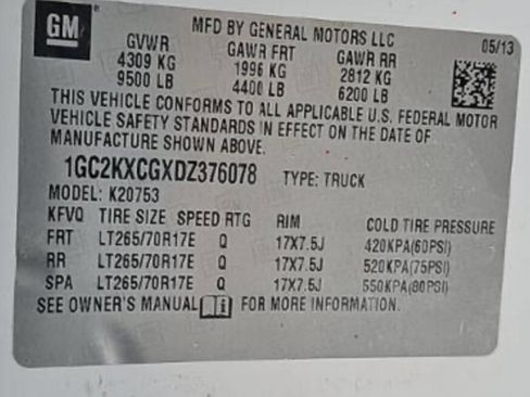 Used 2013 Chevrolet Silverado 2500 LT w/ Interior Plus Package image 18