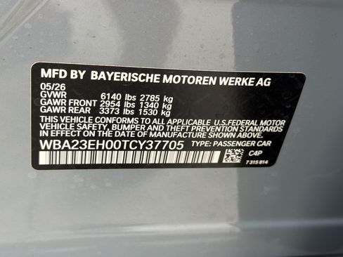 New 2026 BMW 740i w/ Premium Package RWD image 22
