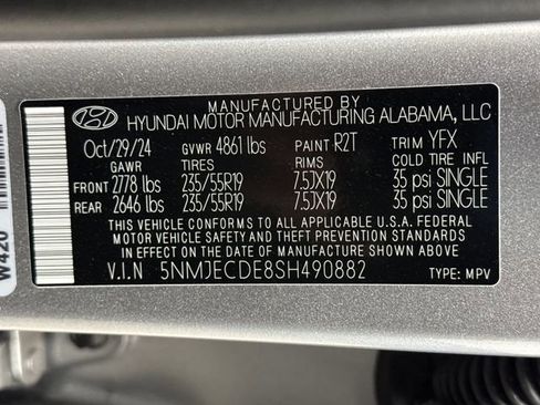 Used 2025 Hyundai Tucson Limited image 41