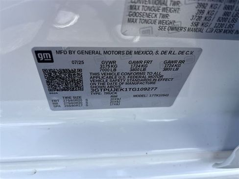 Used 2026 GMC Sierra 1500 Elevation AWD/4WD image 33