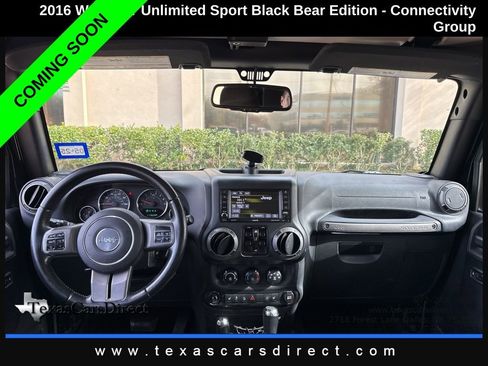 Used 2016 Jeep Wrangler Unlimited Black Bear image 7