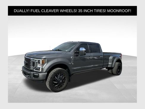 Used 2022 Ford F350 Platinum w/ Camper Package image 1