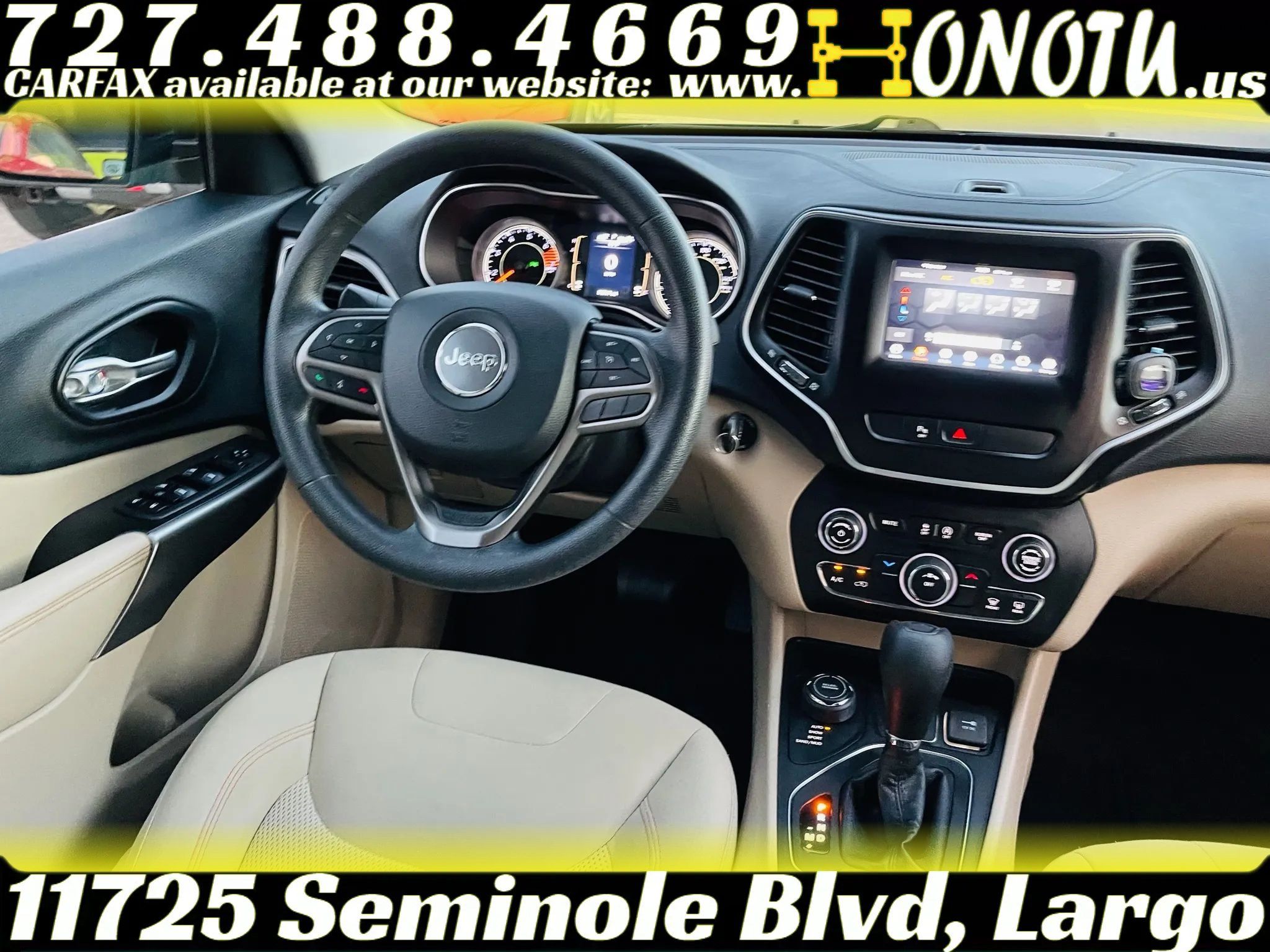 Used 2019 Jeep Cherokee Latitude w/ Popular Appearance Group AWD/4WD image 29