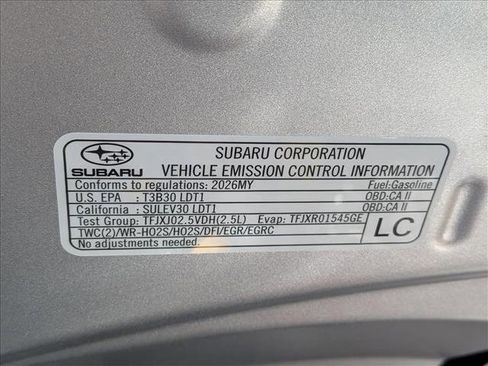 New 2026 Subaru Crosstrek 2.0i Premium AWD/4WD image 19