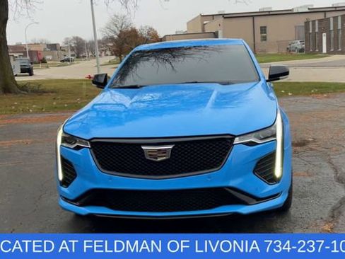 Used 2023 Cadillac CT4 V w/ Technology Package image 3