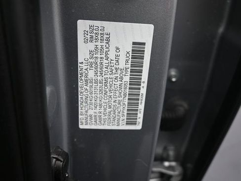 Certified 2022 Honda Ridgeline RTL-E image 19