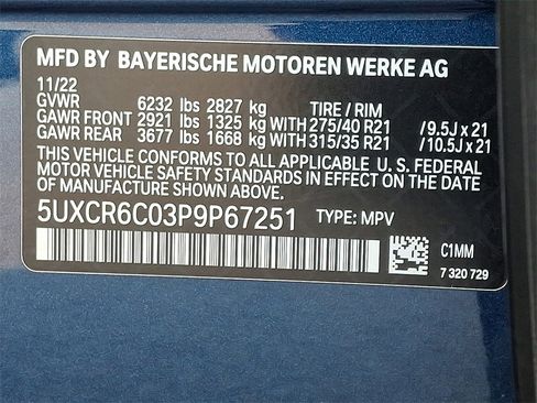 Certified 2023 BMW X5 xDrive40i w/ M Sport Package image 31