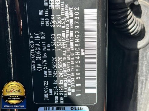 Used 2022 Kia Telluride SX w/ Towing Package image 24