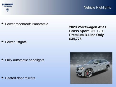 Used 2023 Volkswagen Atlas Cross Sport SEL Premium R-Line image 15
