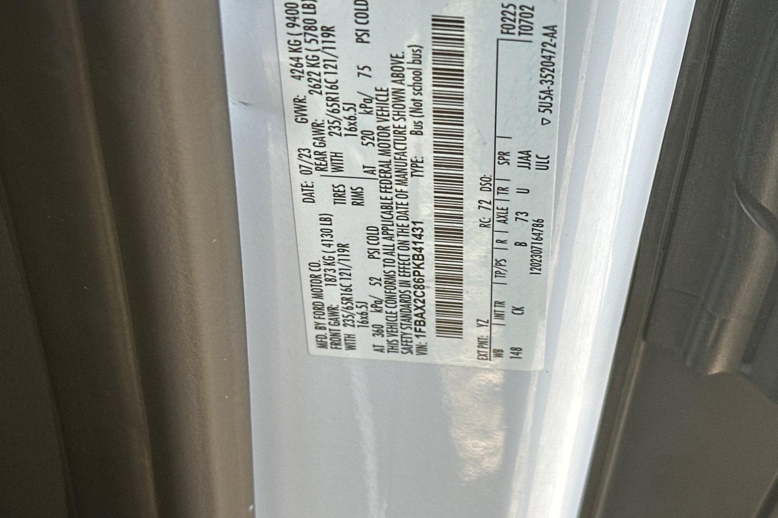 Used 2023 Ford Transit 350 XLT RWD image 27