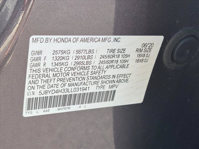 Used 2020 Acura MDX SH-AWD image 24